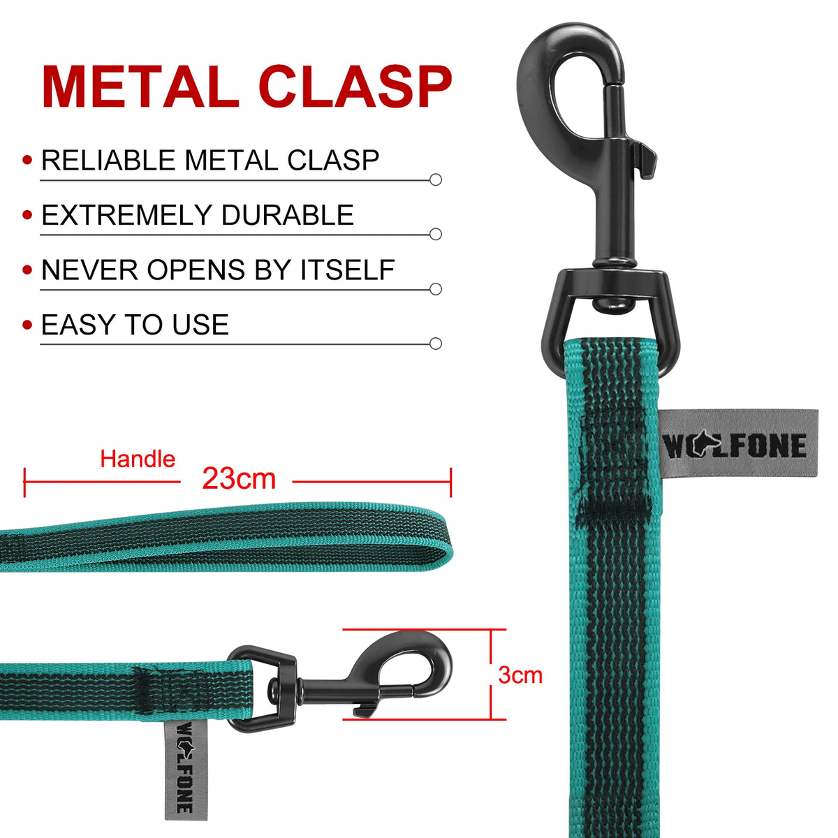 Long Dog Leash – Lightweight Training Lead With Multiple Lengths