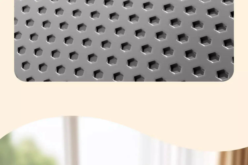 Extra Large Cat Litter Box Mat – Waterproof Washable Honeycomb Design