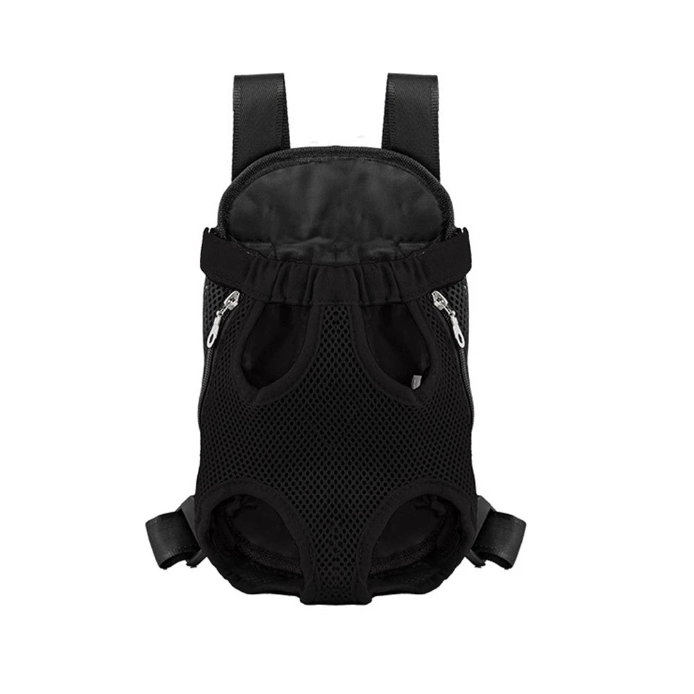 Dog Carrier Backpack – Breathable Mesh Travel Bag for Small Dogs