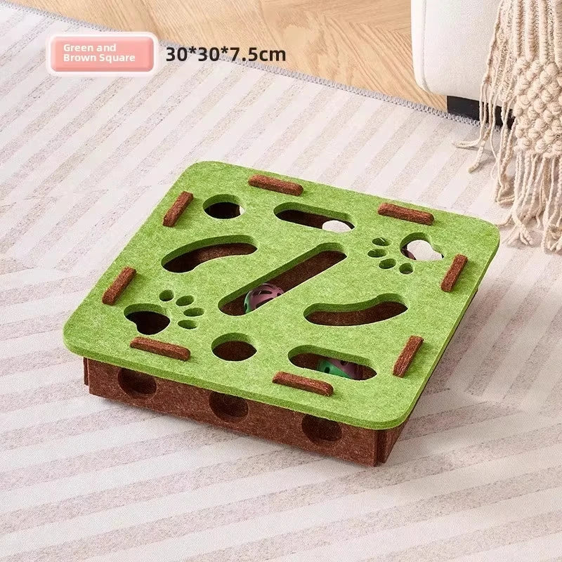 Cat Puzzle Toy Interactive Exercise Ball Toy for Indoor Cats