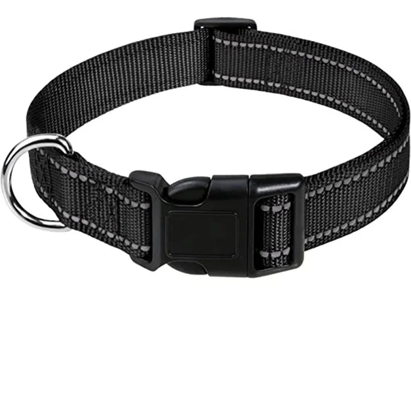 Small Dog Collar Nylon Puppy Collar with Buckle Closure