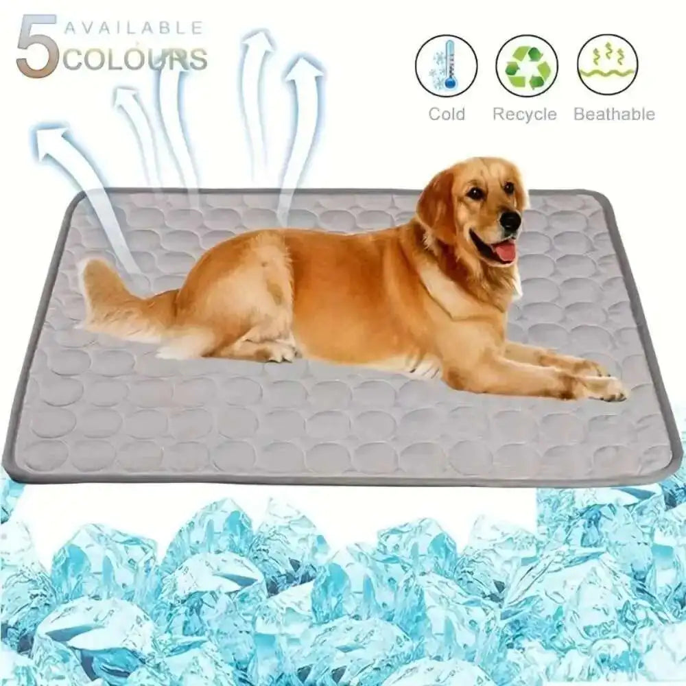 Dog Cooling Mat, Reusable Summer Cooling Pad for Dogs & Cats