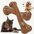 Dog Bone Chew Toy – Wooden Puppy Toy for Small to Large Dogs
