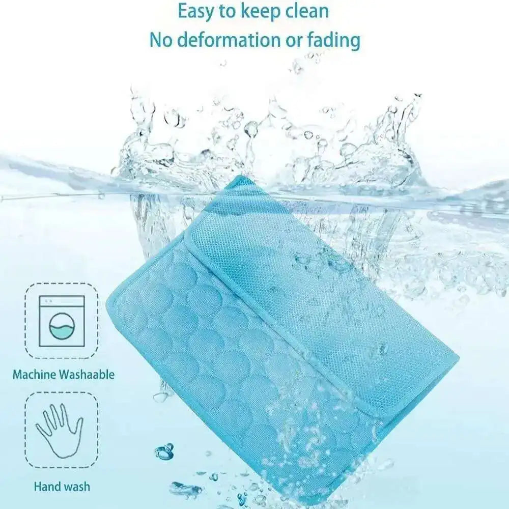 Dog Cooling Mat, Reusable Summer Cooling Pad for Dogs & Cats