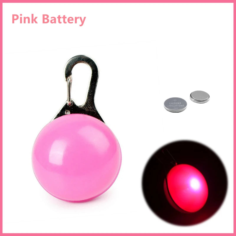 LED Dog Collar Light – Colorful Flashing Pet Safety Light