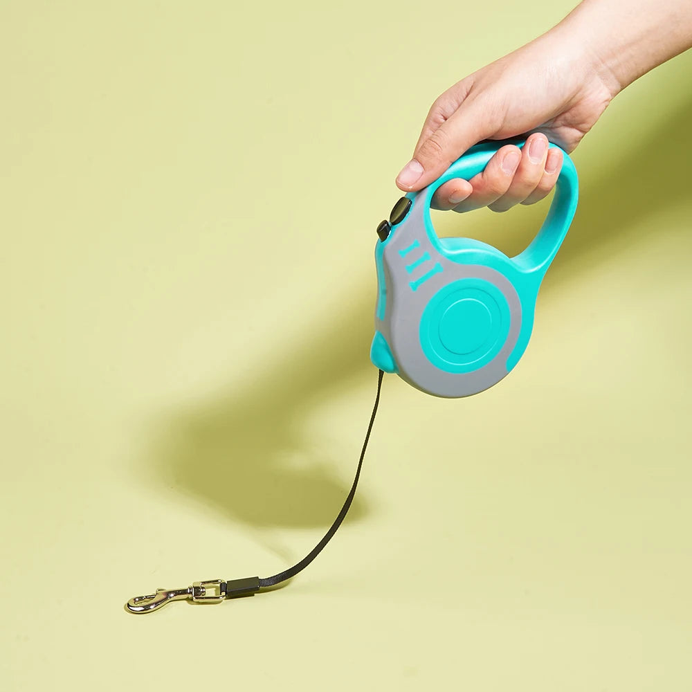 Retractable Dog Leash – 3m & 5m Automatic Nylon Lead