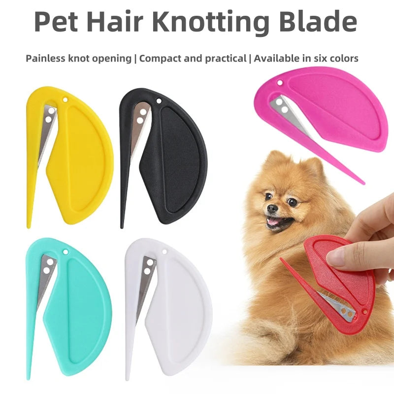 Dog Dematting Tool Stainless Steel Shedding Grooming Comb