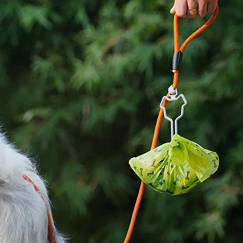 Dog Poop Bag Holder, Leash Clip Waste Bag Dispenser for Walking