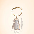 Cat Hair Memorial Keychain – Pet Fur Keepsake Storage Capsule