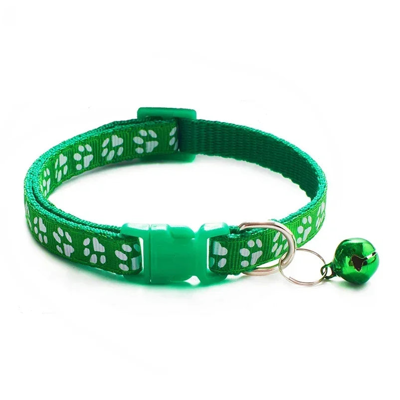 Cat Collar With Bell – Adjustable Colorful Collar for Kittens
