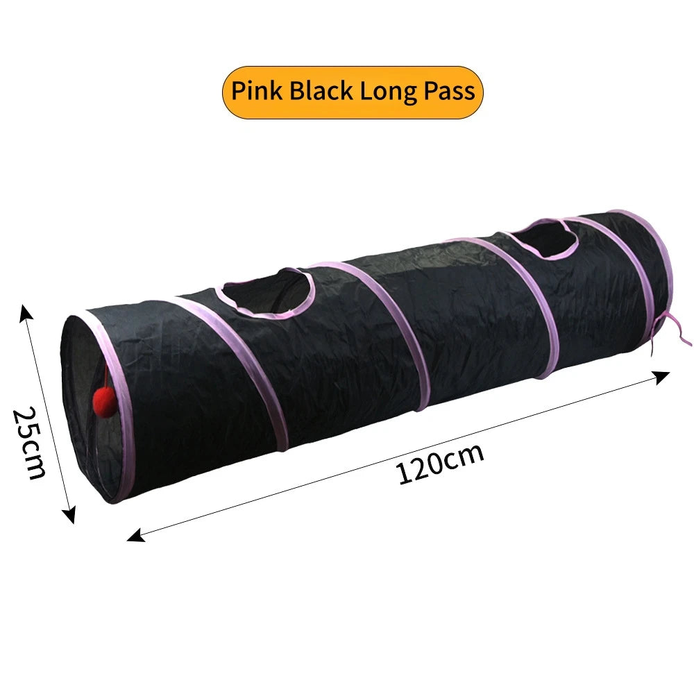 Foldable Cat Tunnel Interactive Indoor Toy
