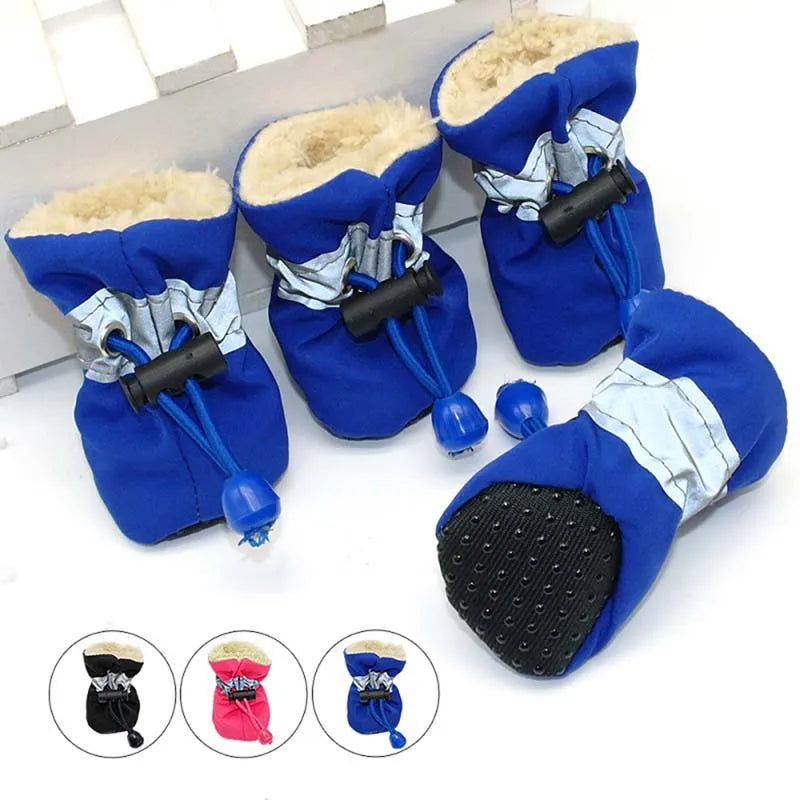 Dog Shoes for Small Dogs – Waterproof Winter Paw Protection