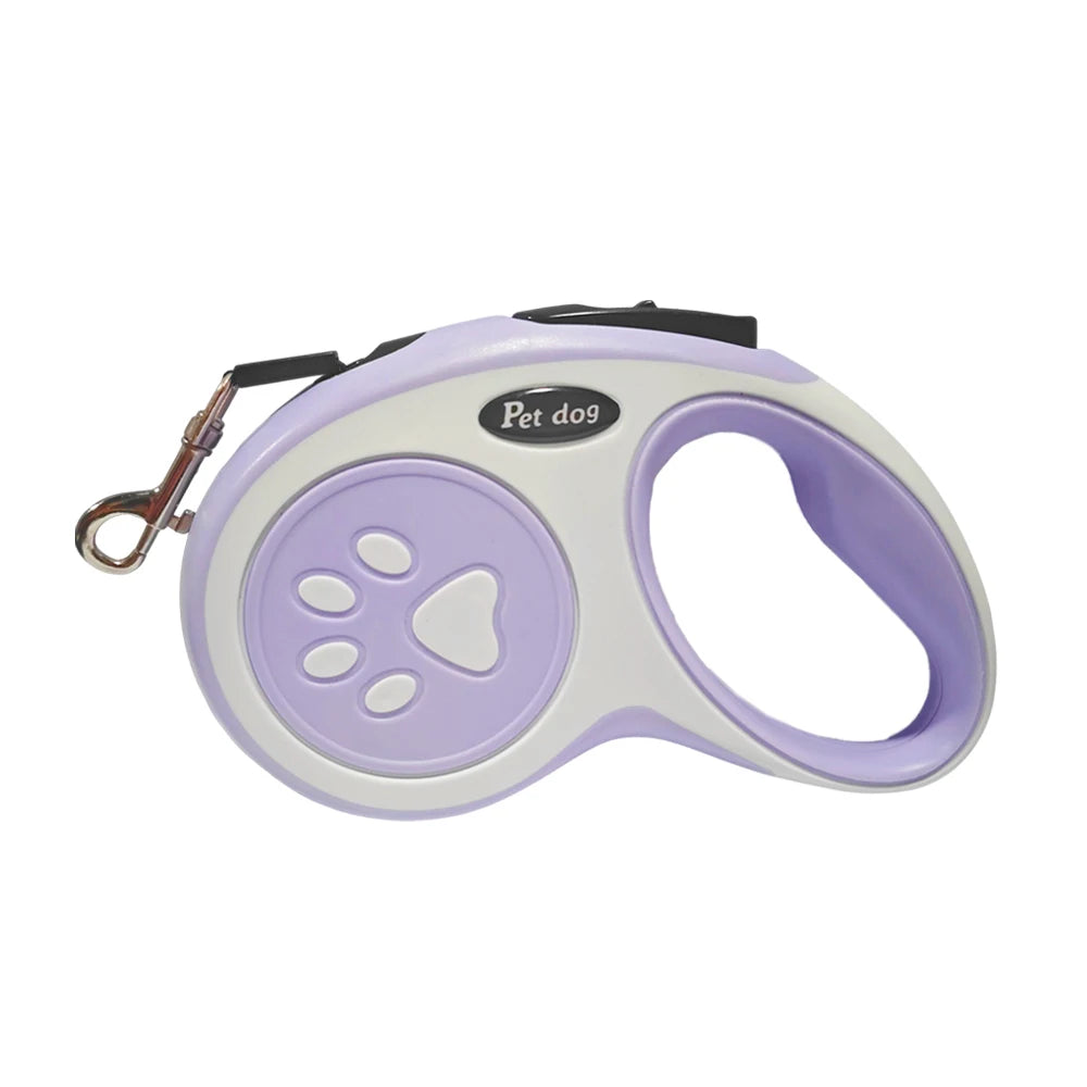 Retractable Dog Leash Nylon Automatic Extending 3M & 5M