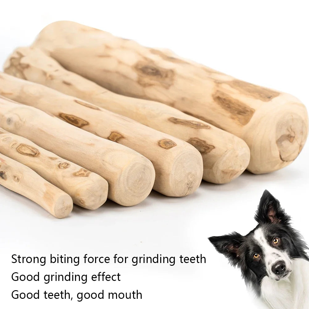 Wood Dog Chew Toy Natural Coffee Wood Chew Stick