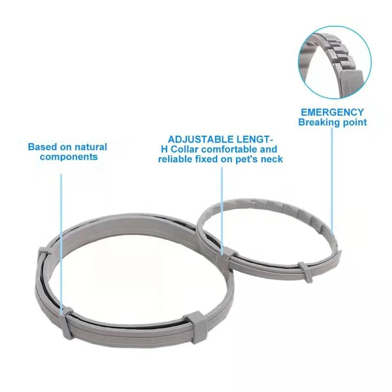 Calming Dog Collar, Adjustable Silicone Pheromone Collar
