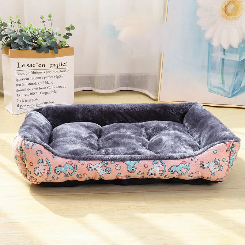 Pet Dog Bed – Soft Winter Sofa Mat for Small, Medium & Large Dogs