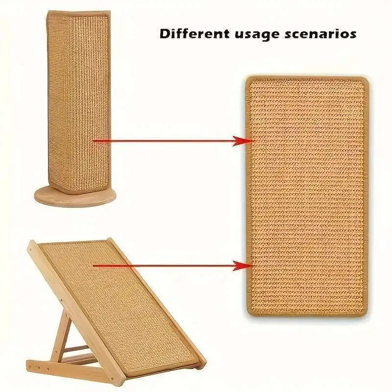 Cat Scratching Board, Hemp Rope Sofa Protector for Cats