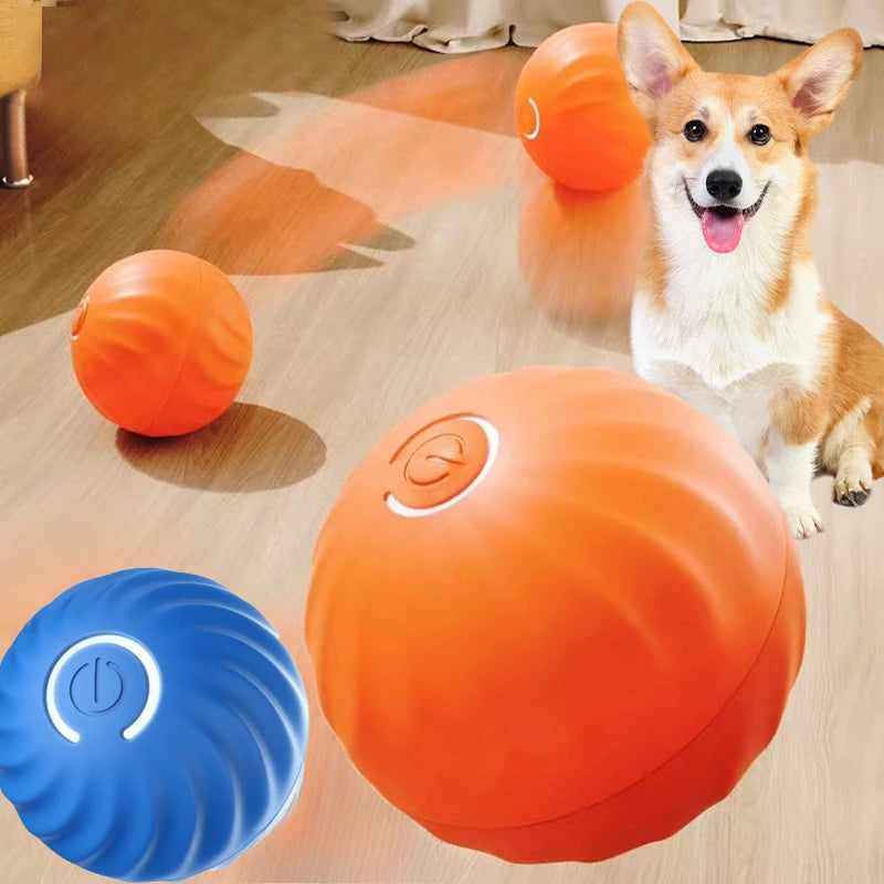 Interactive Dog Ball Toy – Automatic Moving Rechargeable Toy