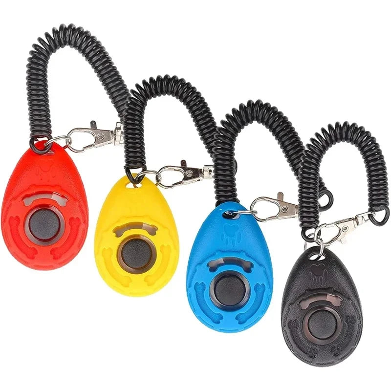 Dog Training Clicker with Wrist Strap, Portable Pet Training Tool