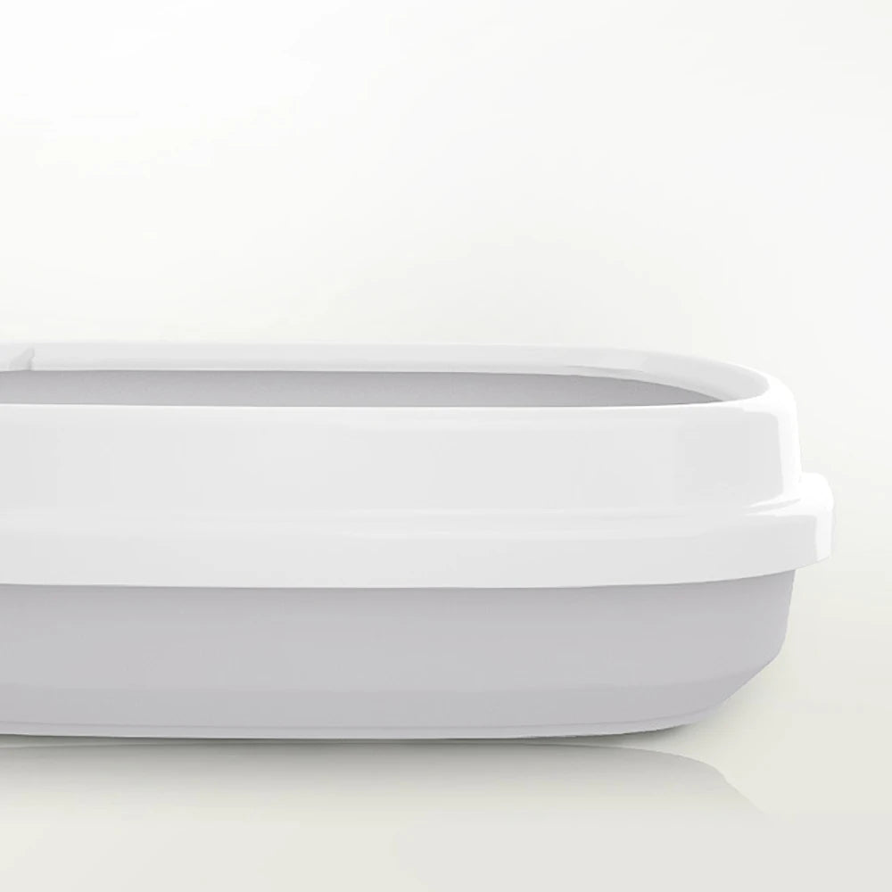 Cat Litter Box – Semi-Closed Toilet Tray with Scoop