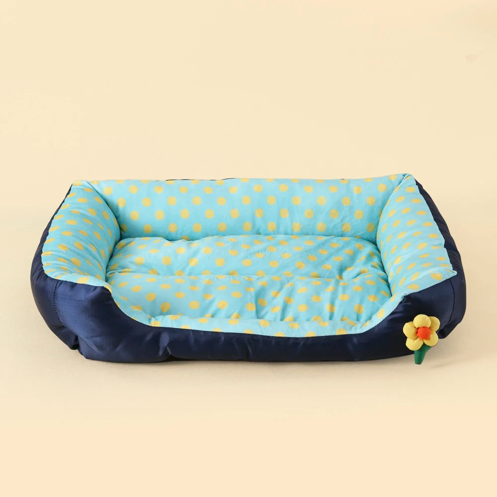 Soft Dog Sofa Bed – Washable Waterproof Warm Bed for Medium Dogs