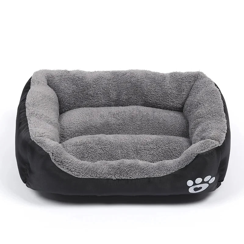 Soft Dog Sofa Bed – Washable Waterproof Warm Bed for Medium Dogs