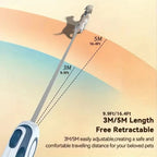 Retractable Dog Leash, Automatic Extendable Lead for Walking