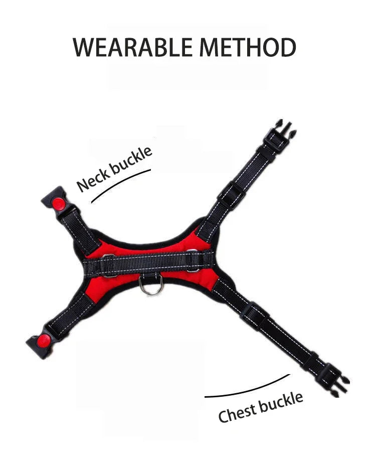 Dog Harness – Quick Release Nylon Vest for Puppies