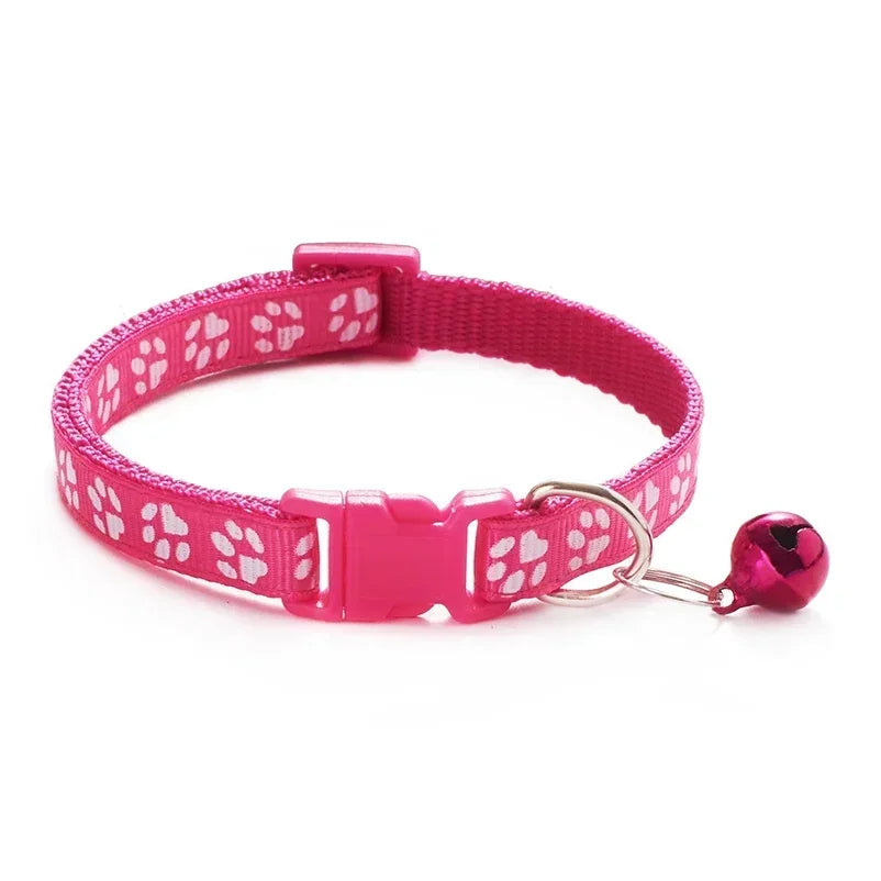 Cat Collar With Bell – Adjustable Colorful Collar for Kittens