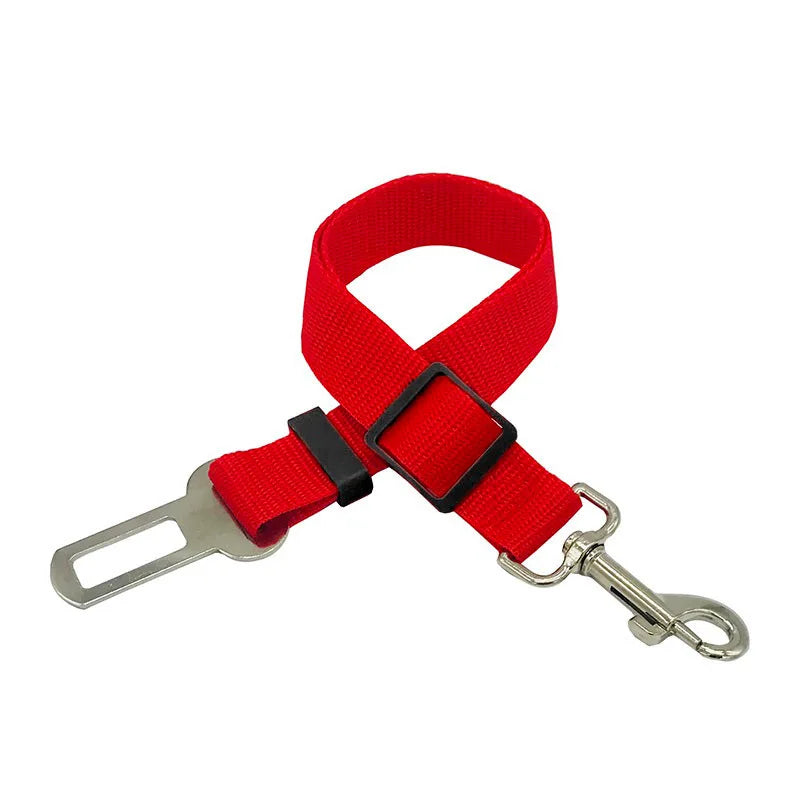 Dog Car Seat Belt – Adjustable Nylon Vehicle Safety Harness