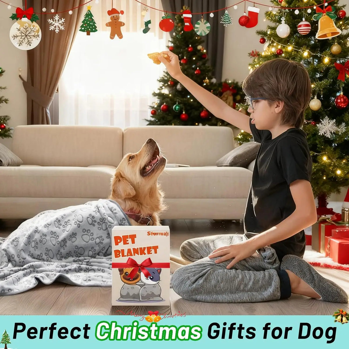 Soft Cozy Dog Blanket –  for Dogs & Cats