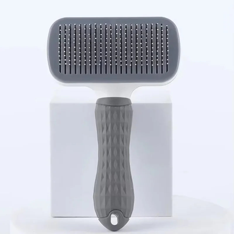 Self Cleaning Slicker Brush – Dog & Cat Grooming Brush
