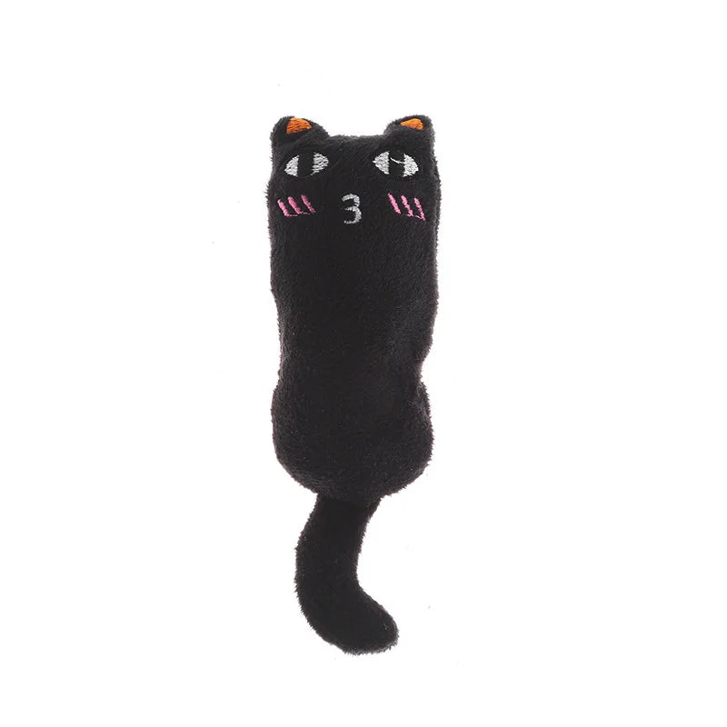 Catnip Plush Toy – Mini Squeaky Chew Toy for Cats