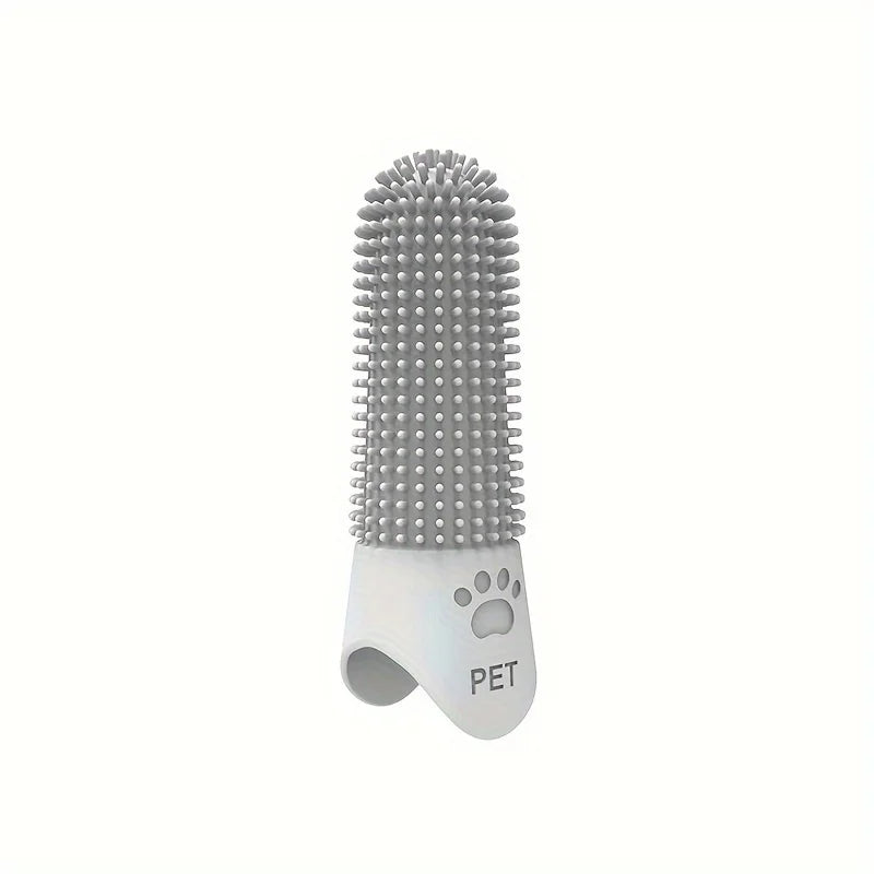 360° Silicone Dog Toothbrush – for Dogs & Cats