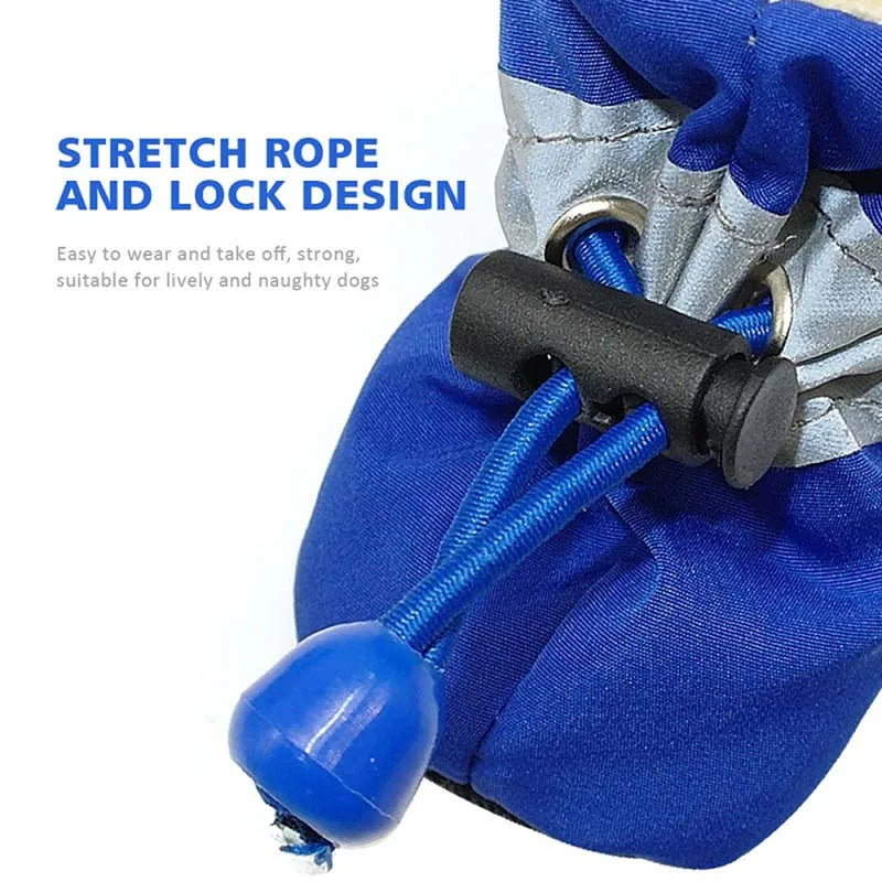 Dog Shoes for Small Dogs – Waterproof Winter Paw Protection