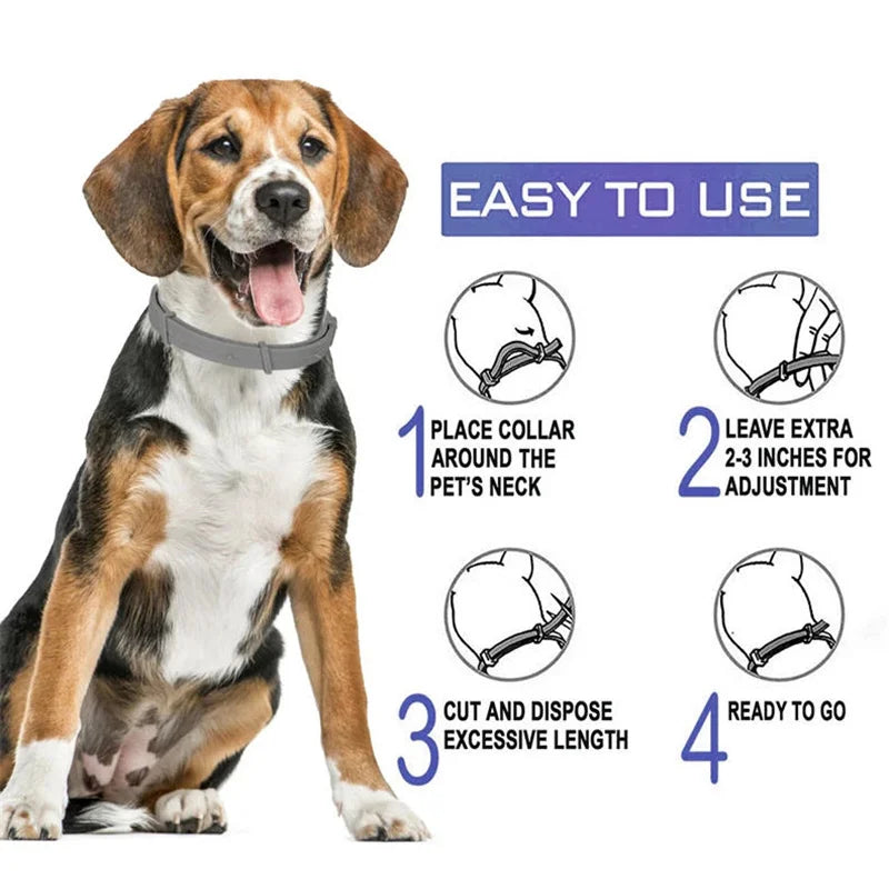 Calming Dog Collar, Adjustable Silicone Pheromone Collar