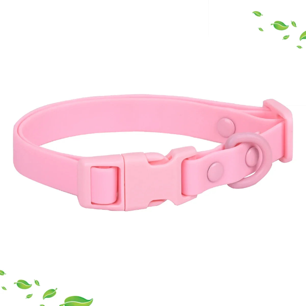 PVC Dog Collar Waterproof Adjustable Breakaway Easy Clean