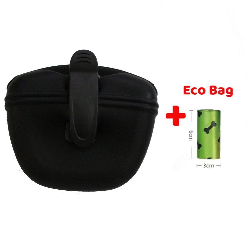 Dog Treat Pouch – Portable Training Bag With Belt Clip