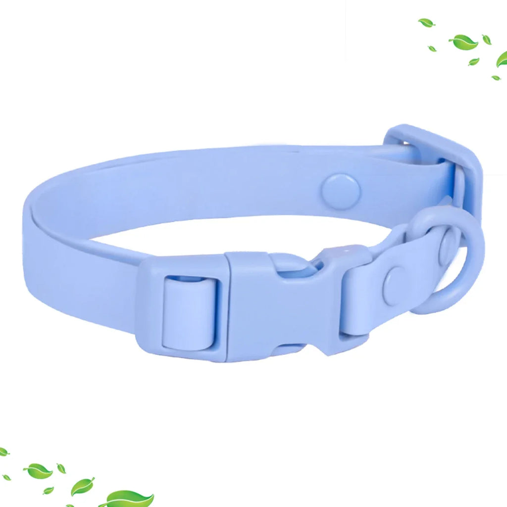 PVC Dog Collar Waterproof Adjustable Breakaway Easy Clean