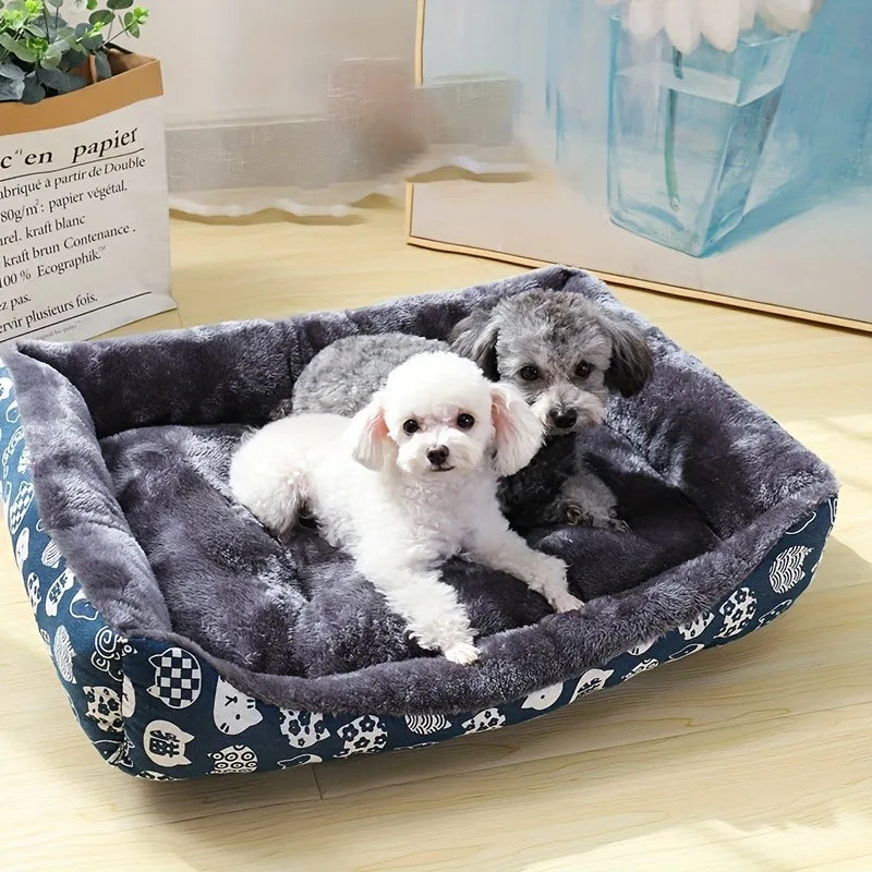 Dog Bed – Winter Pet Sofa Mat for Dogs & Cats