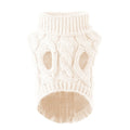 Dog Sweater for Small Dogs Warm Knit Winter Pet Clothing