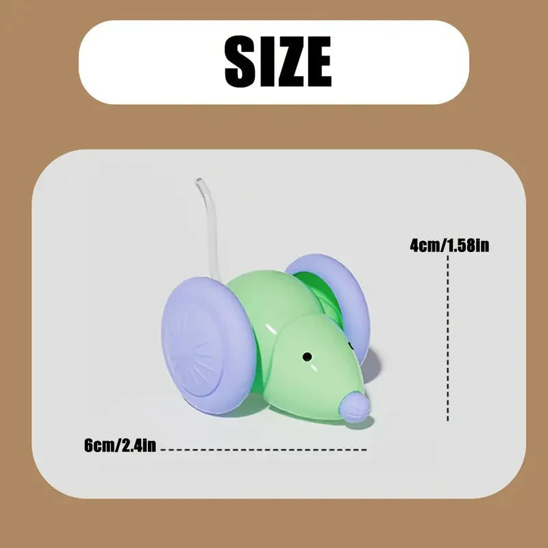 Automatic Interactive Cat Toy Ball – USB Rechargeable Rolling Toy
