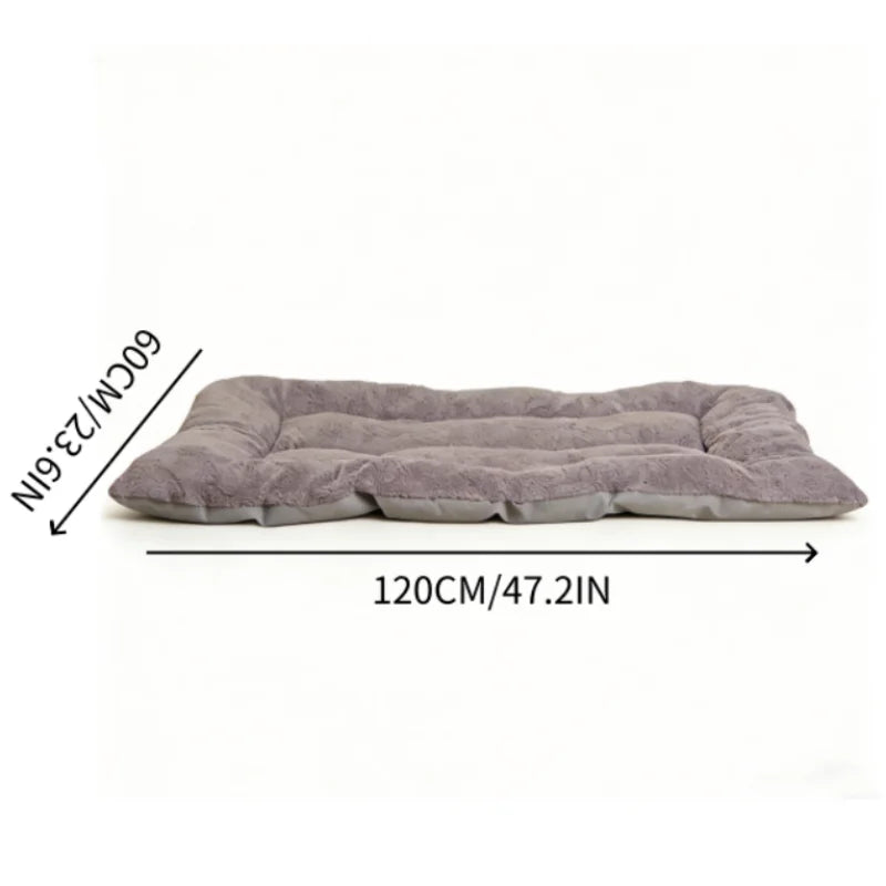Plush Dog Bed Soft Padded Mat for Small Medium Large Dogs