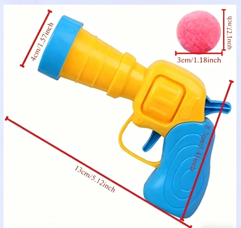 21pcs/set cat playset: includes 1pc transmitter and 20pcs random color plush balls, perfect as an interactive toy for indoor cat
