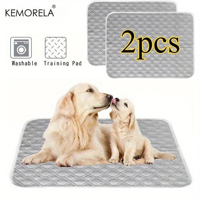 Reusable Pet Urine Pads – Washable Dog Training Pads, 2-Pack