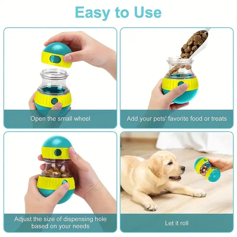 Slow Feeder Dog Toy Interactive Treat Dispenser for Dogs