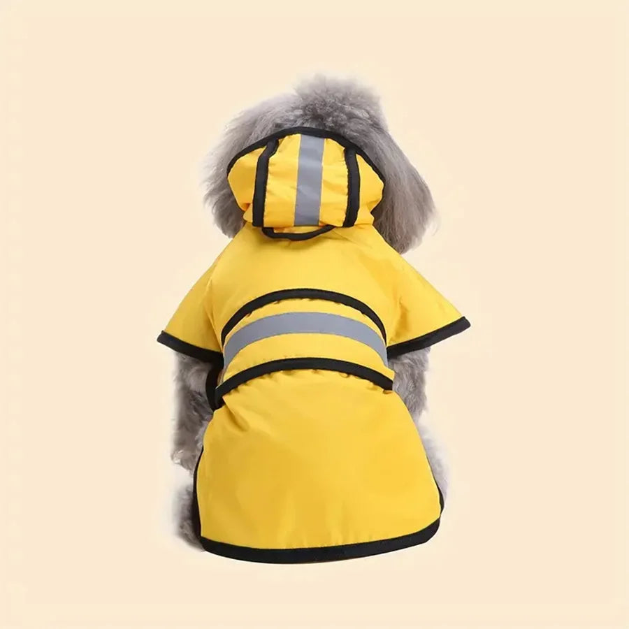 Dog Raincoat – Adjustable Waterproof Jacket for Dogs