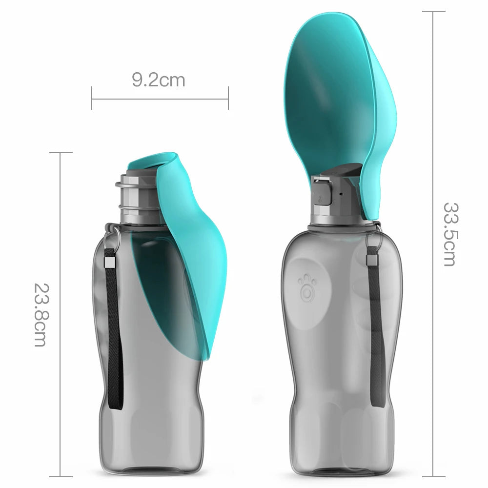 Portable Dog Water Bottle – 800ml  Cup