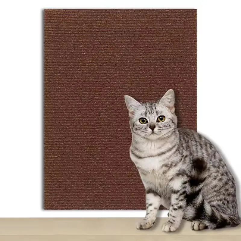 Cat Scratcher Pad Self-Adhesive Cat Scratch Mat for Furniture
