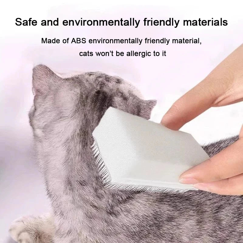 Cat Grooming Brush – Soft Self-Grooming Massage Tool